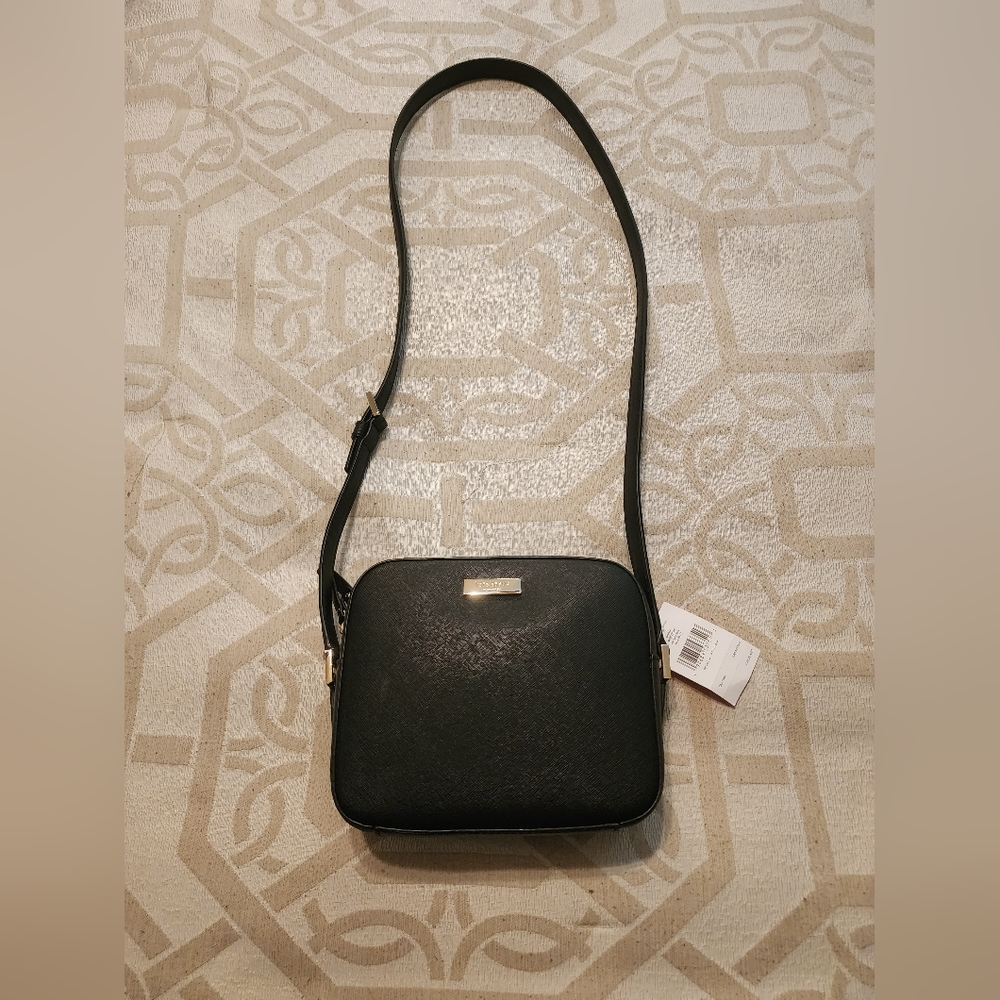 NWT Kate Spade “Newbury Lane Cammie” Leather Crossbody in Black MSRP: $298